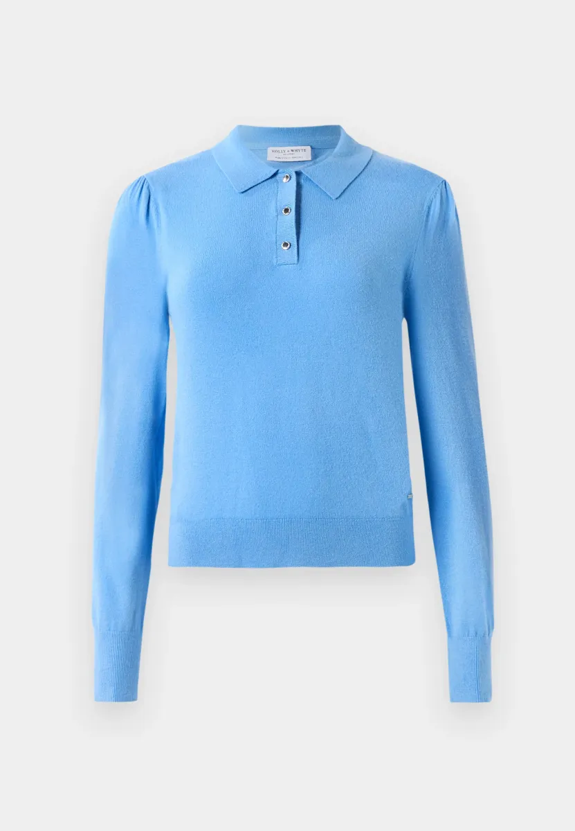 SWEATER ELAINE - Strickpullover - blue