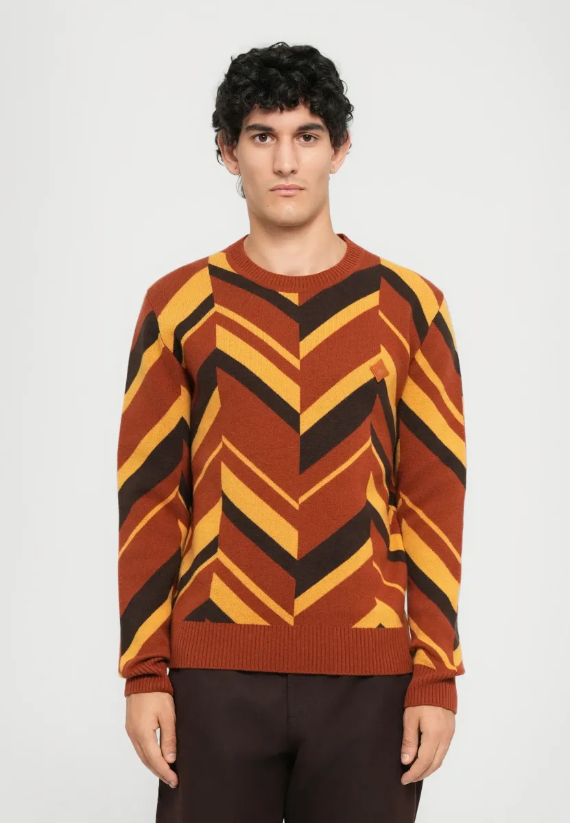 SWEATER - Strickpullover - gold-coloured