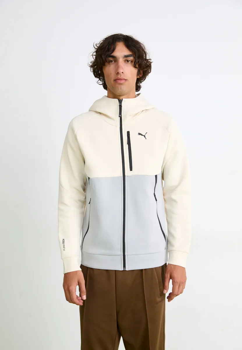 Sweatjacke - alpine snow gray echo