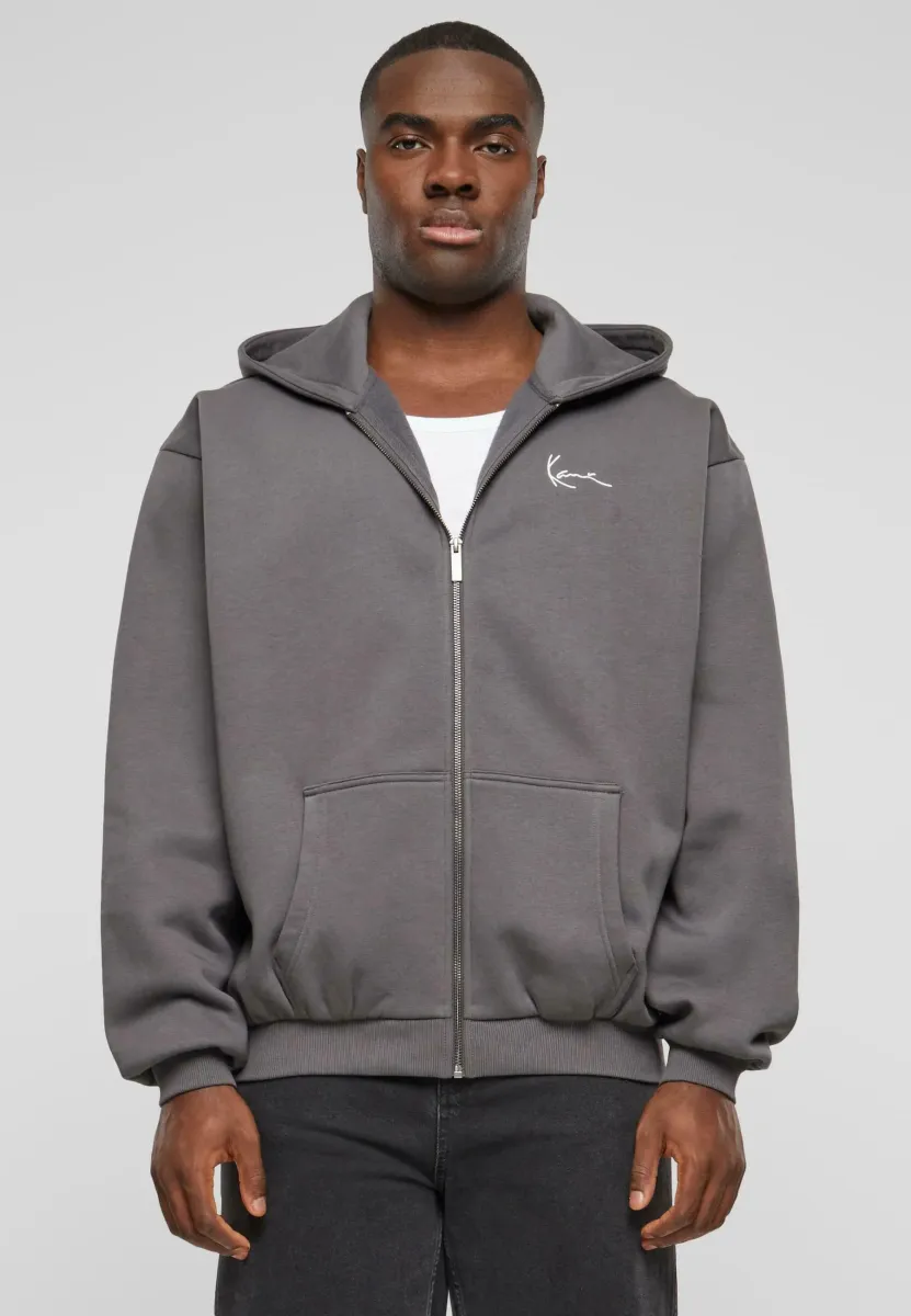 Sweatjacke - anthracite