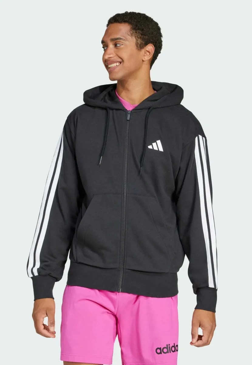 Sweatjacke - black white