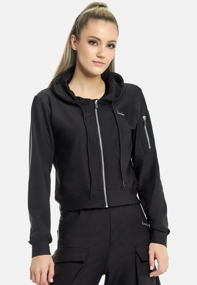 Sweatjacke - black