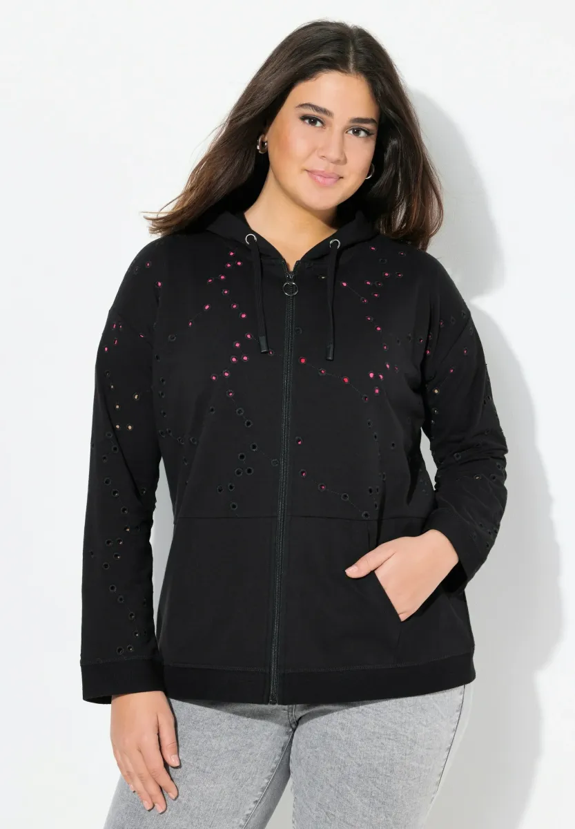 Sweatjacke - black