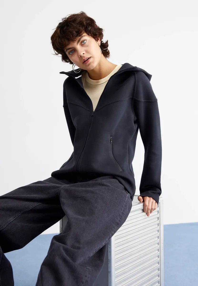 Sweatjacke - black