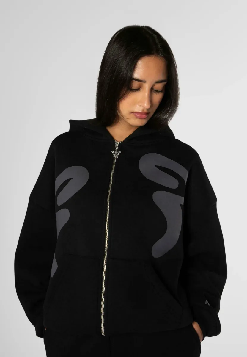 Sweatjacke - black