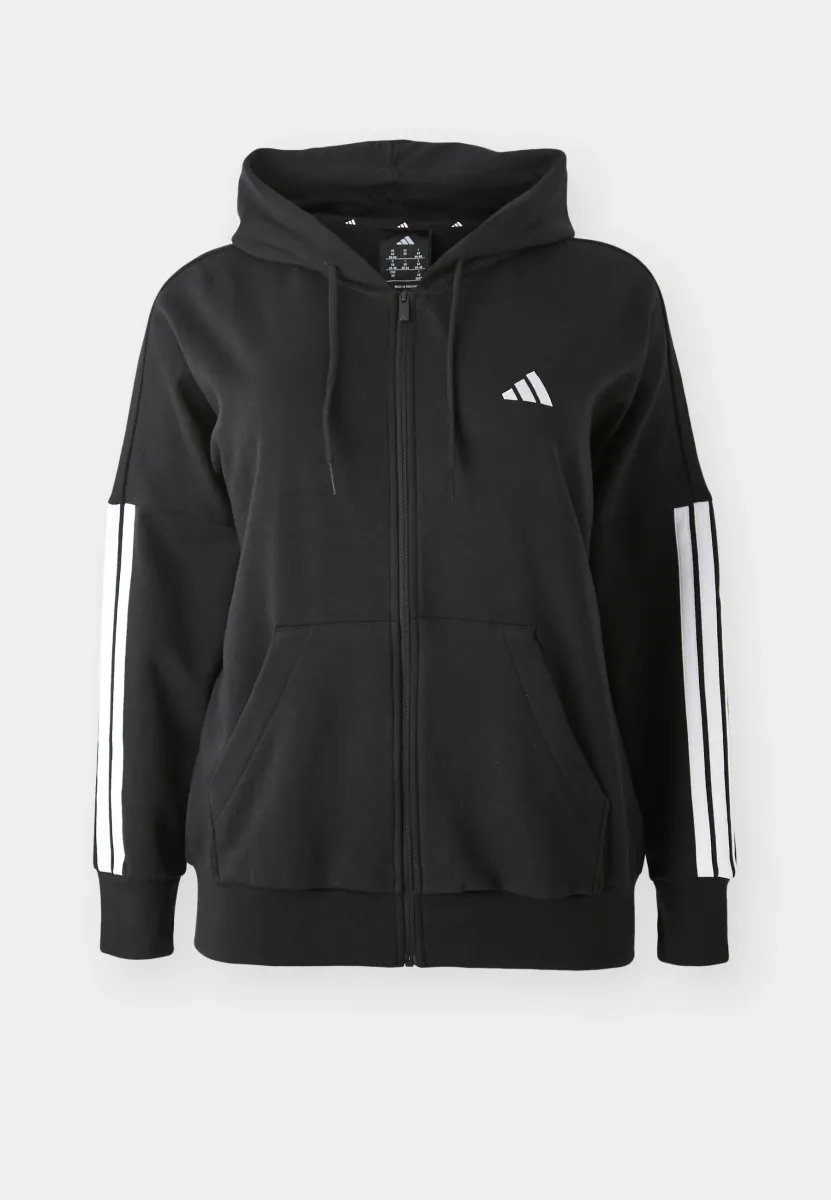 Sweatjacke - black/white