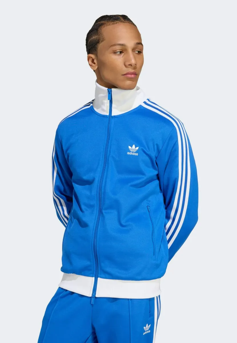 Sweatjacke - blue white