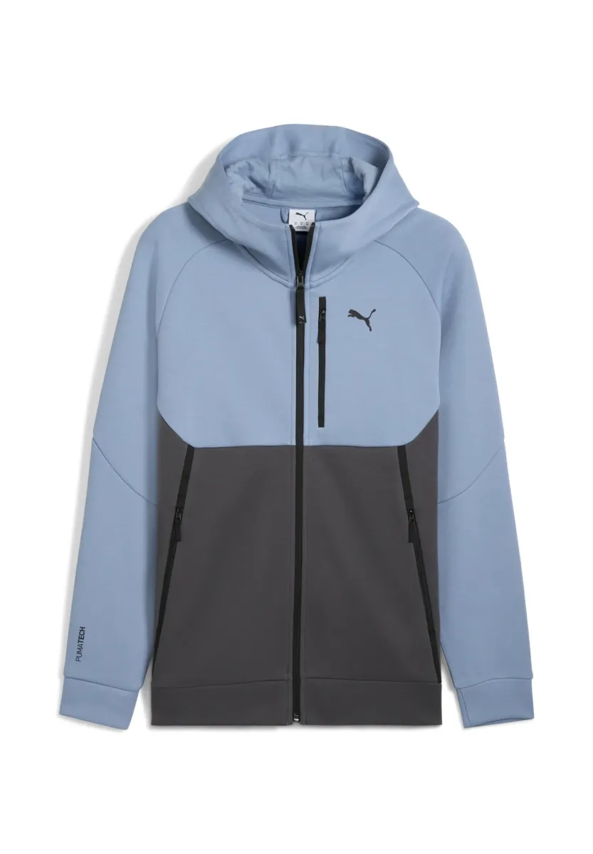 Sweatjacke - cool blue/dusky gray