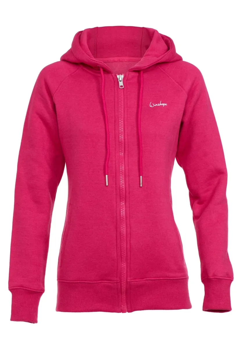 Sweatjacke - deep pink