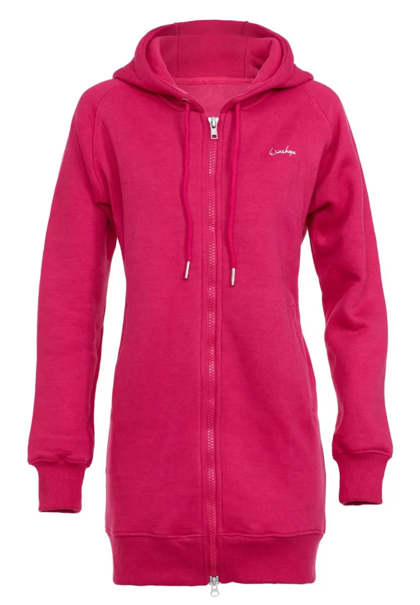 Sweatjacke - deep pink