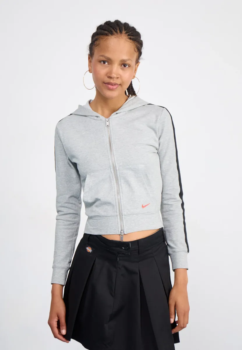 Sweatjacke - grey heather/black