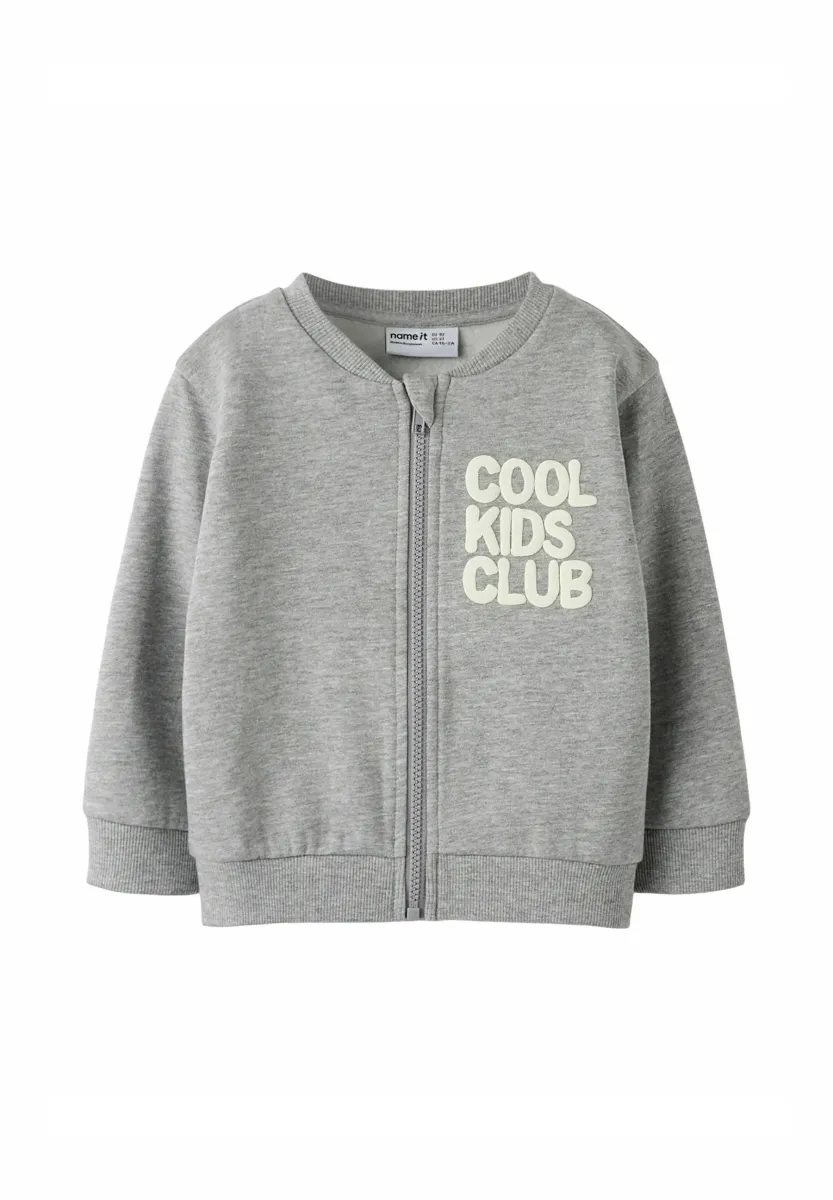 Sweatjacke - grey melange