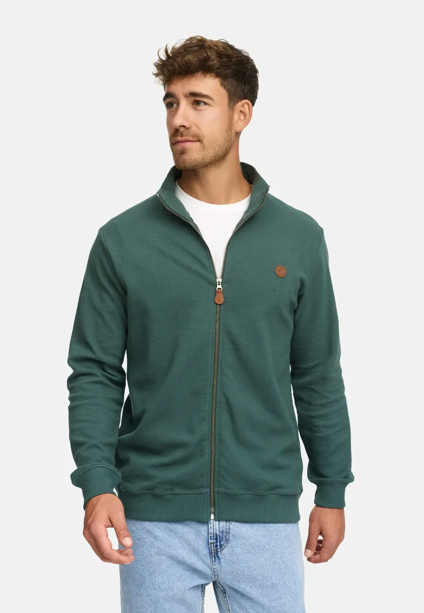 Sweatjacke - jungle green