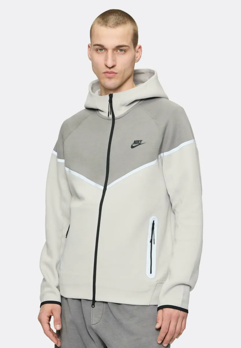 Sweatjacke - lt iron ore black