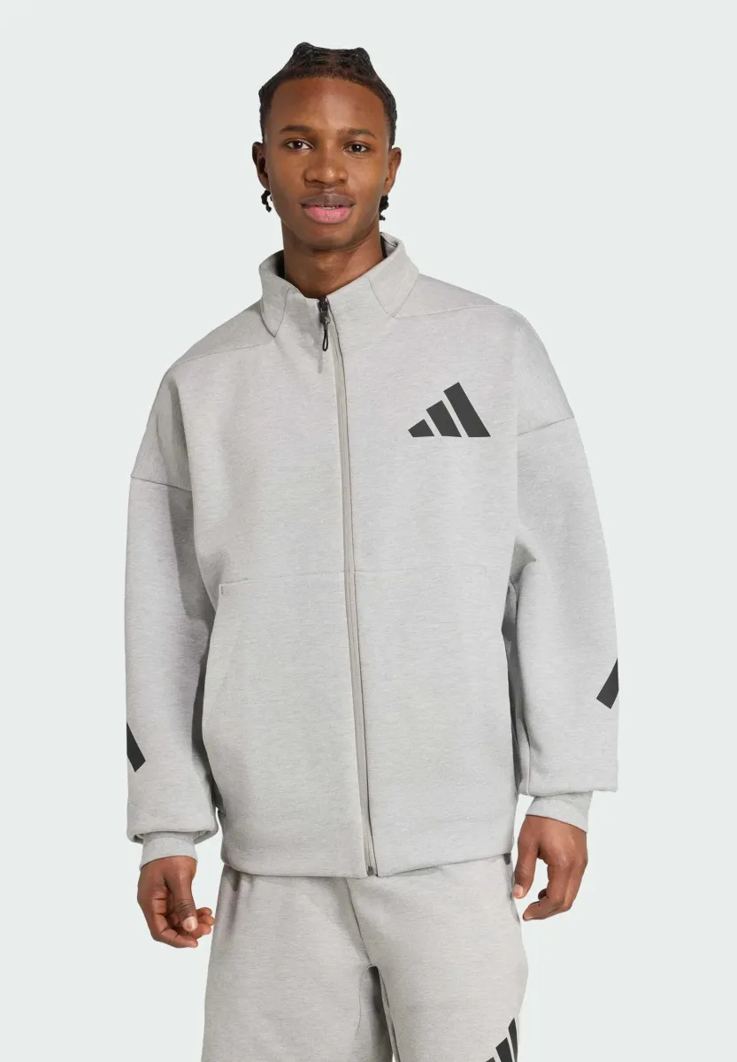 Sweatjacke - medium grey heather