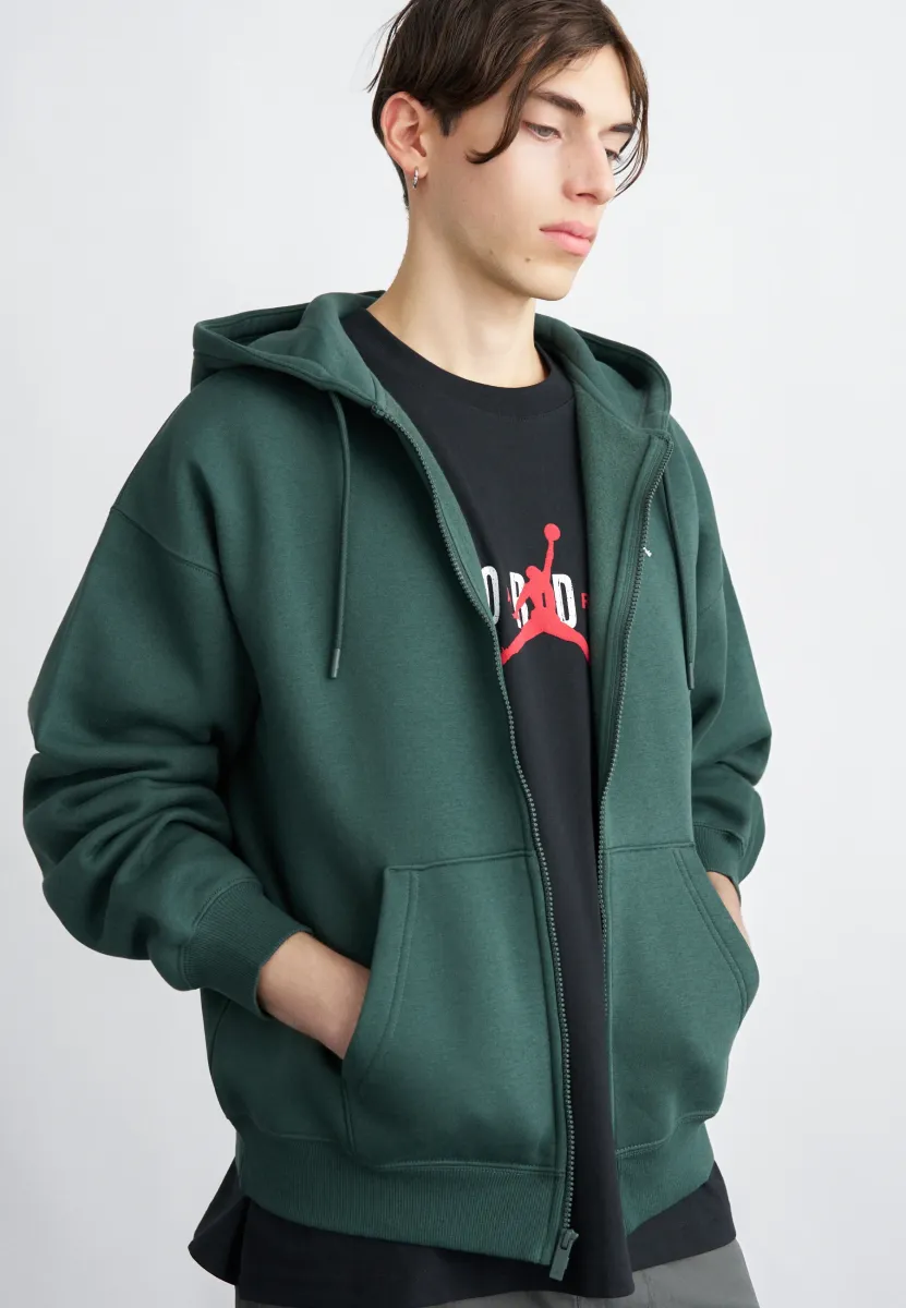 Sweatjacke - midnight green
