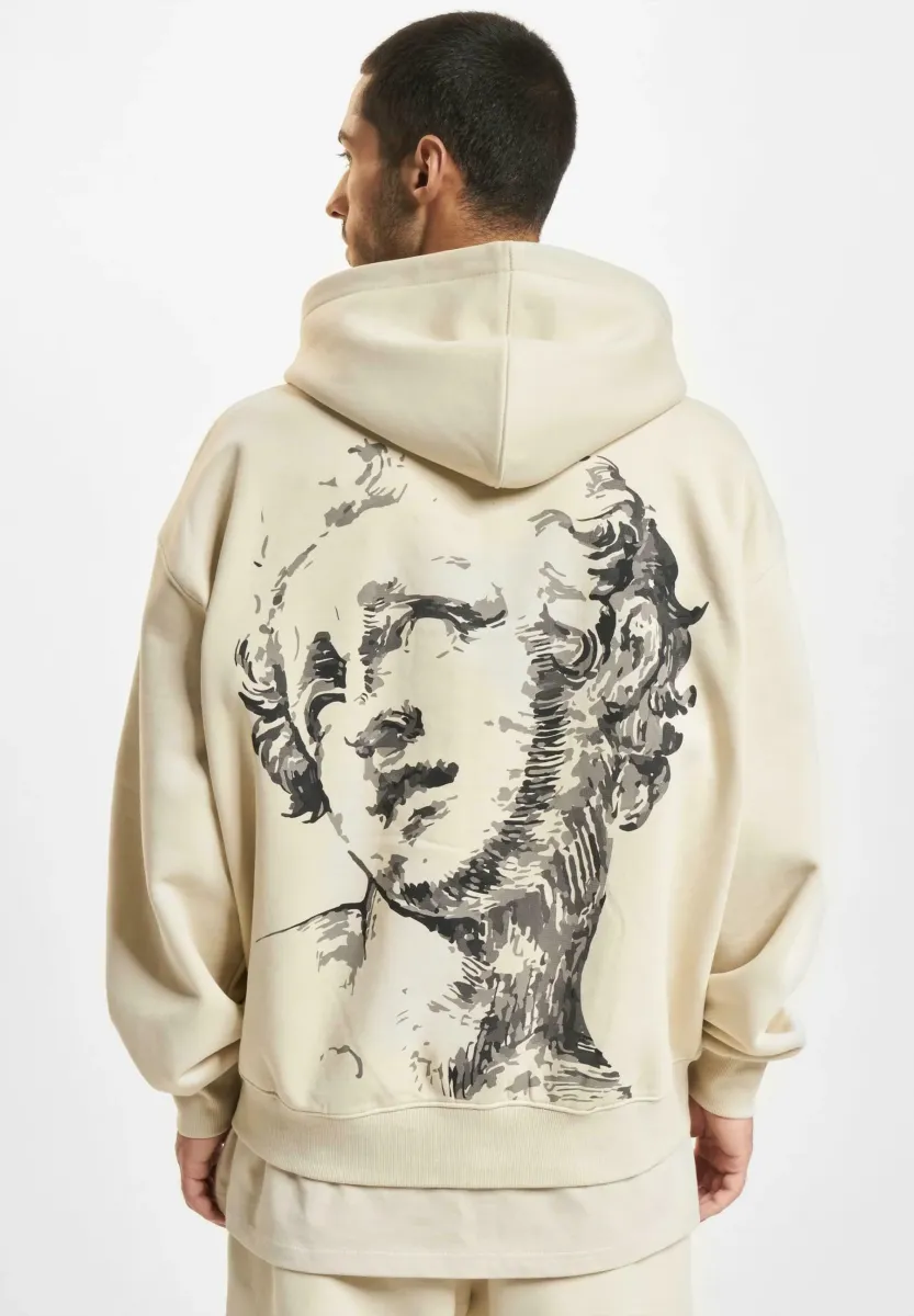 Sweatjacke - sand white