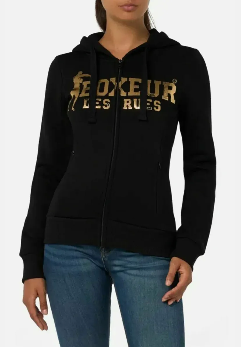 Sweatjacke - schwarz