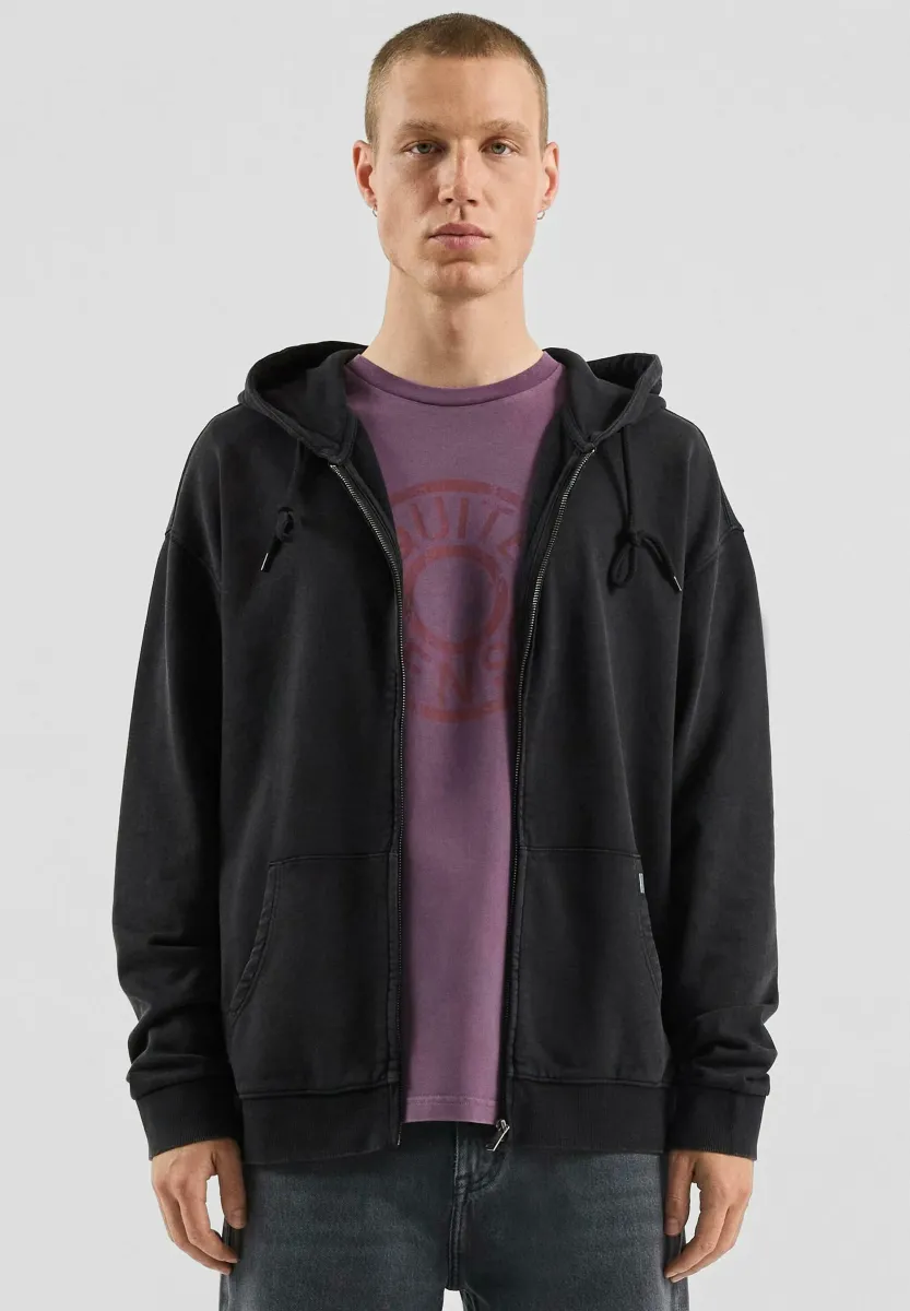 Sweatjacke - schwarz