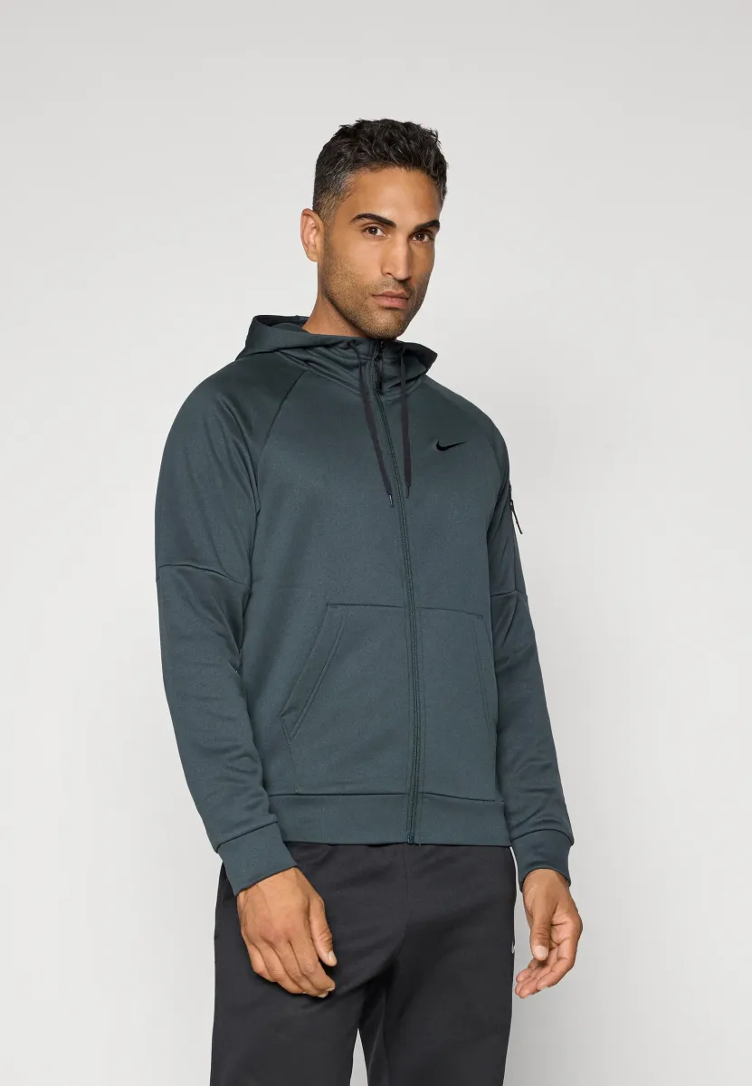 Sweatjacke - seaweed/black