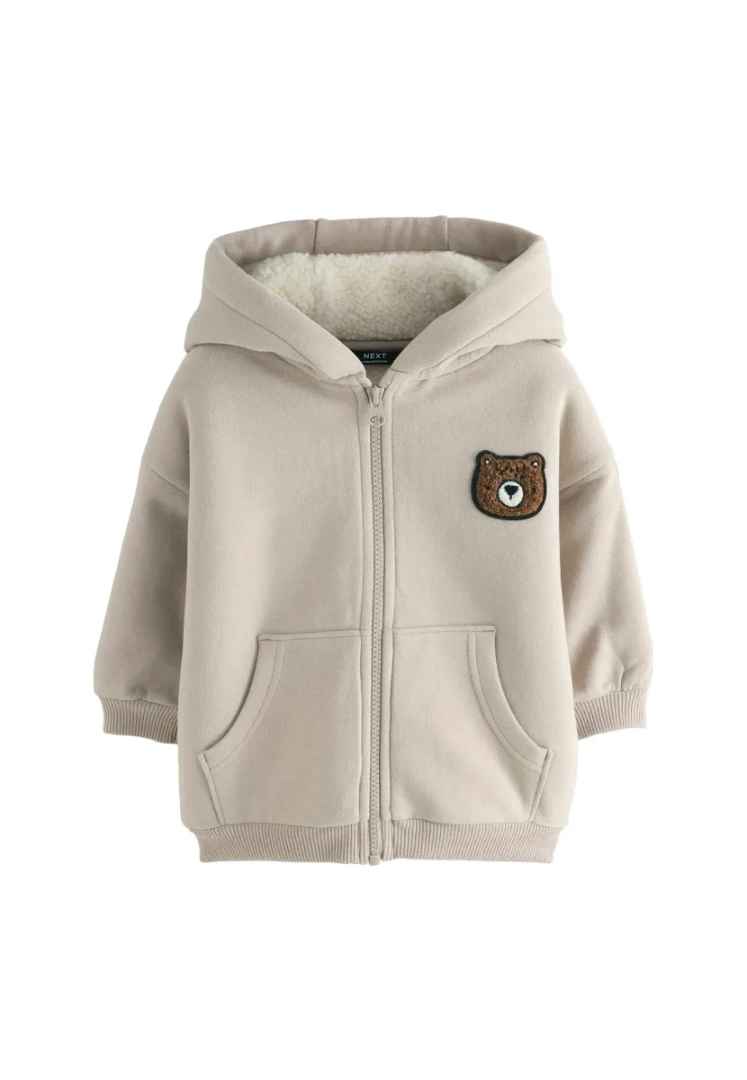Sweatjacke - stone