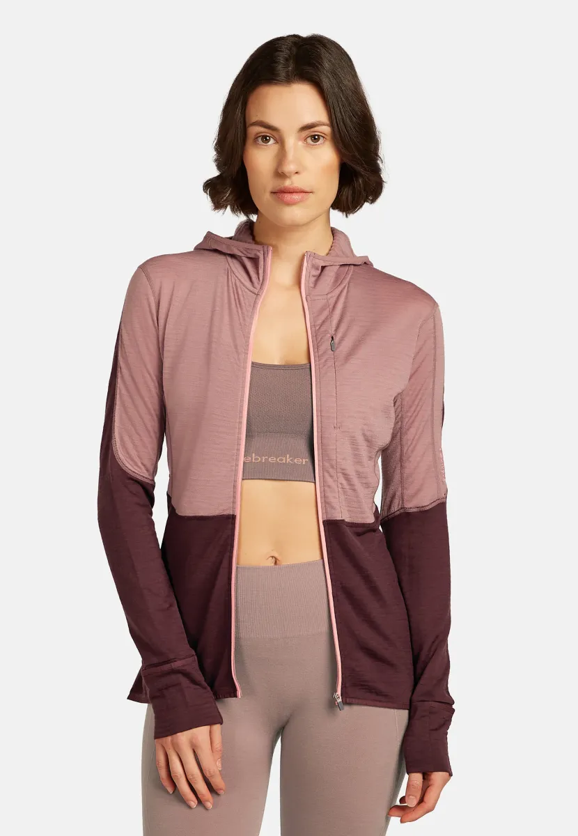 Sweatjacke - summit java acid pink cb