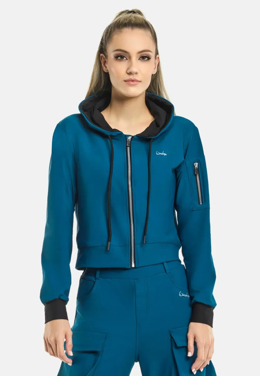 Sweatjacke - teal green