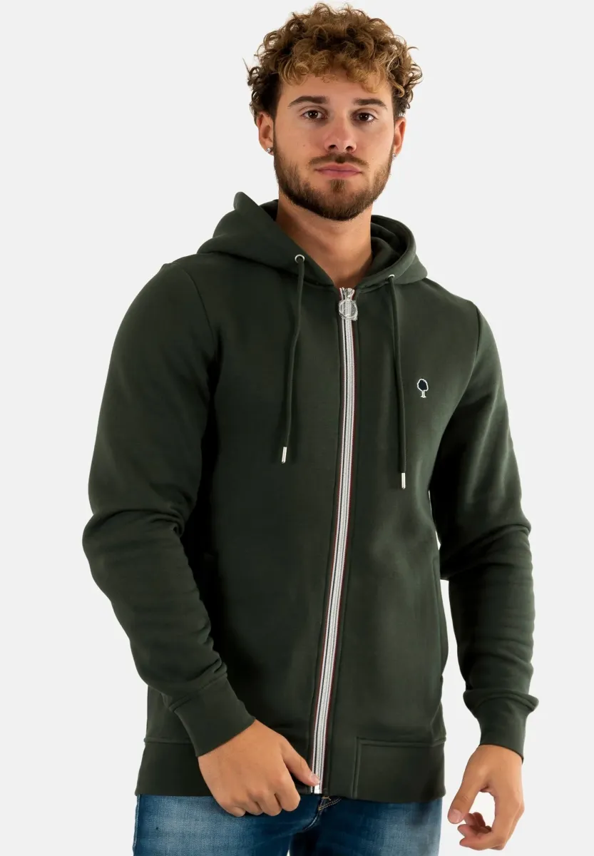 Sweatjacke - vert