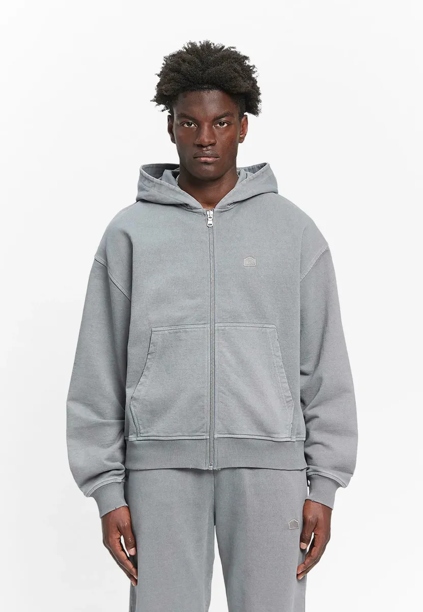 Sweatjacke - washed grey