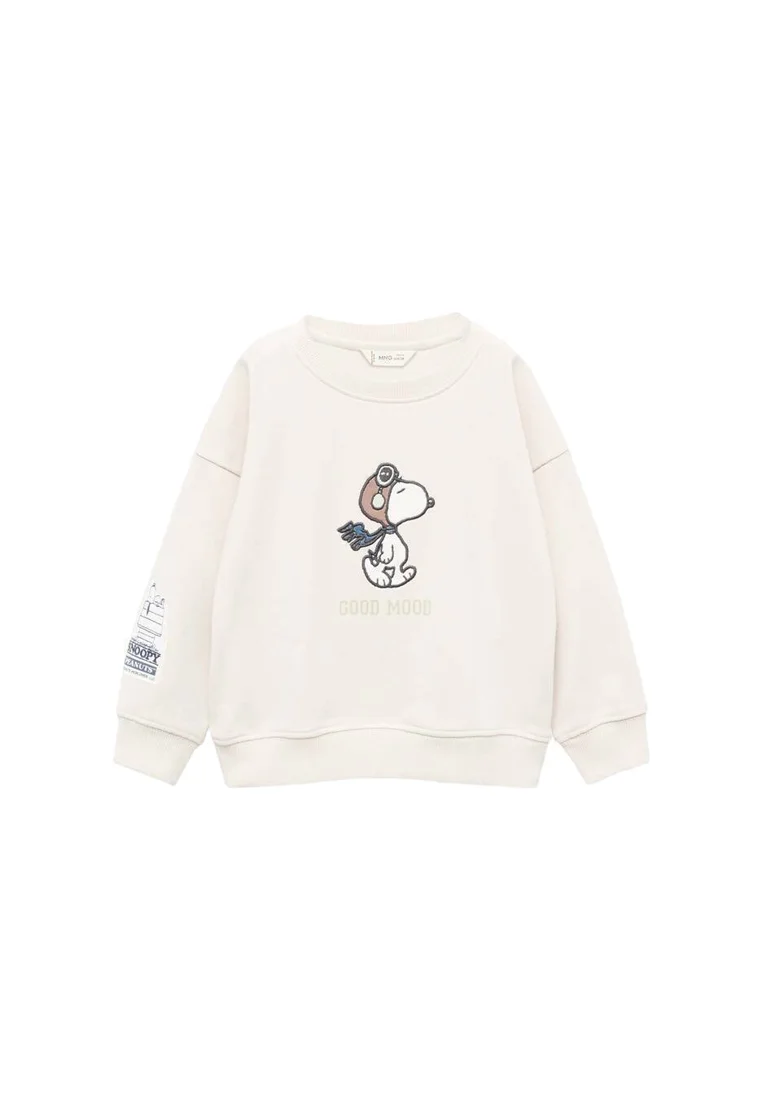 Sweatshirt - beige