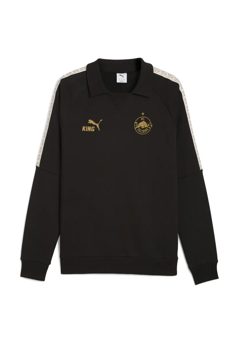 Sweatshirt - black-matte  gold