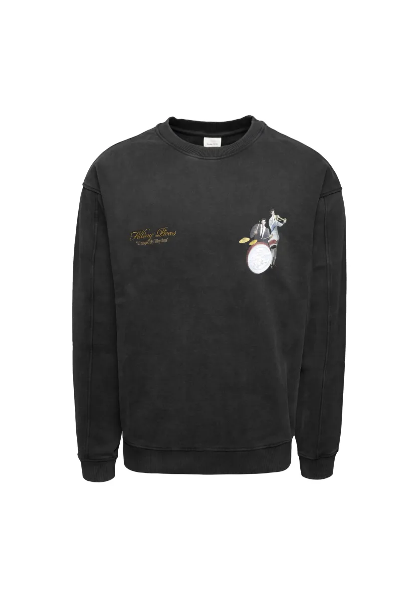 Sweatshirt - black