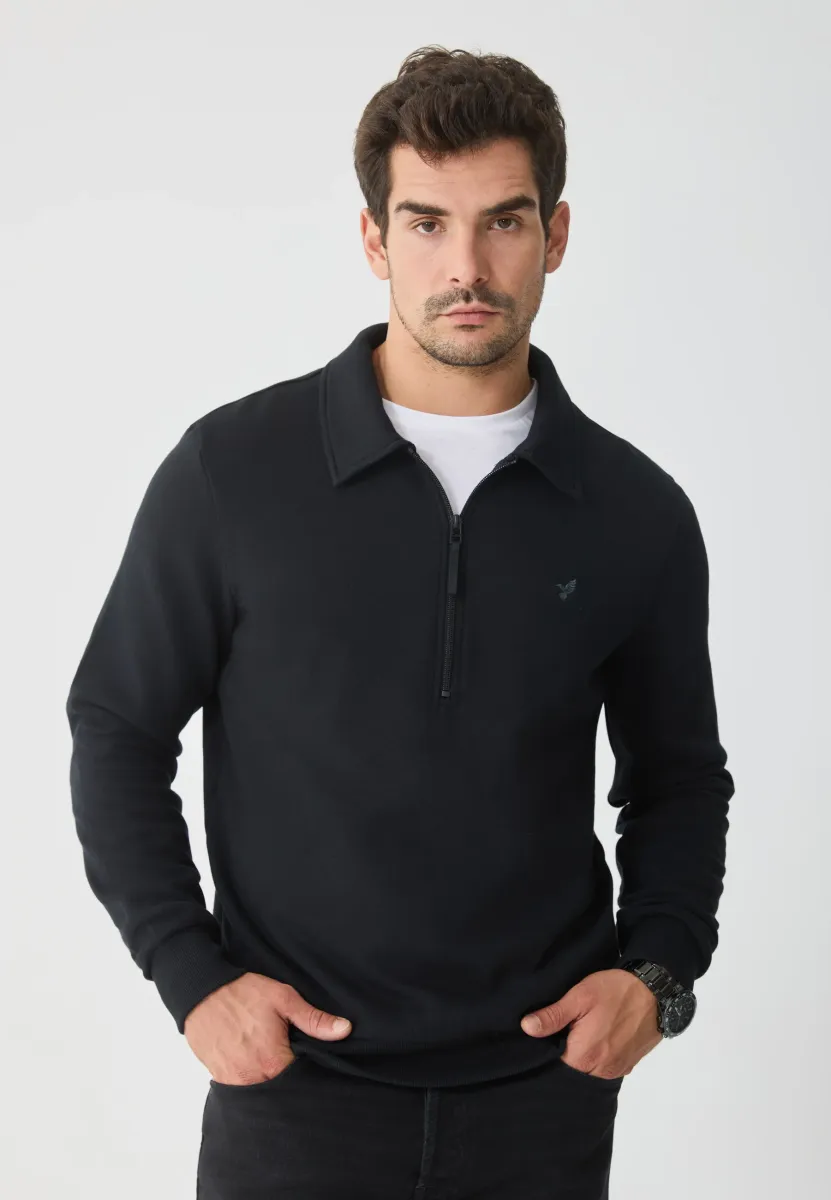 Sweatshirt - black