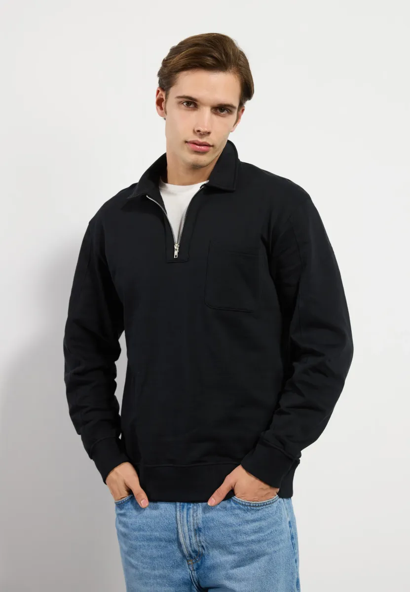 Sweatshirt - black