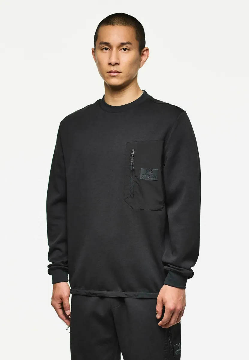 Sweatshirt - black
