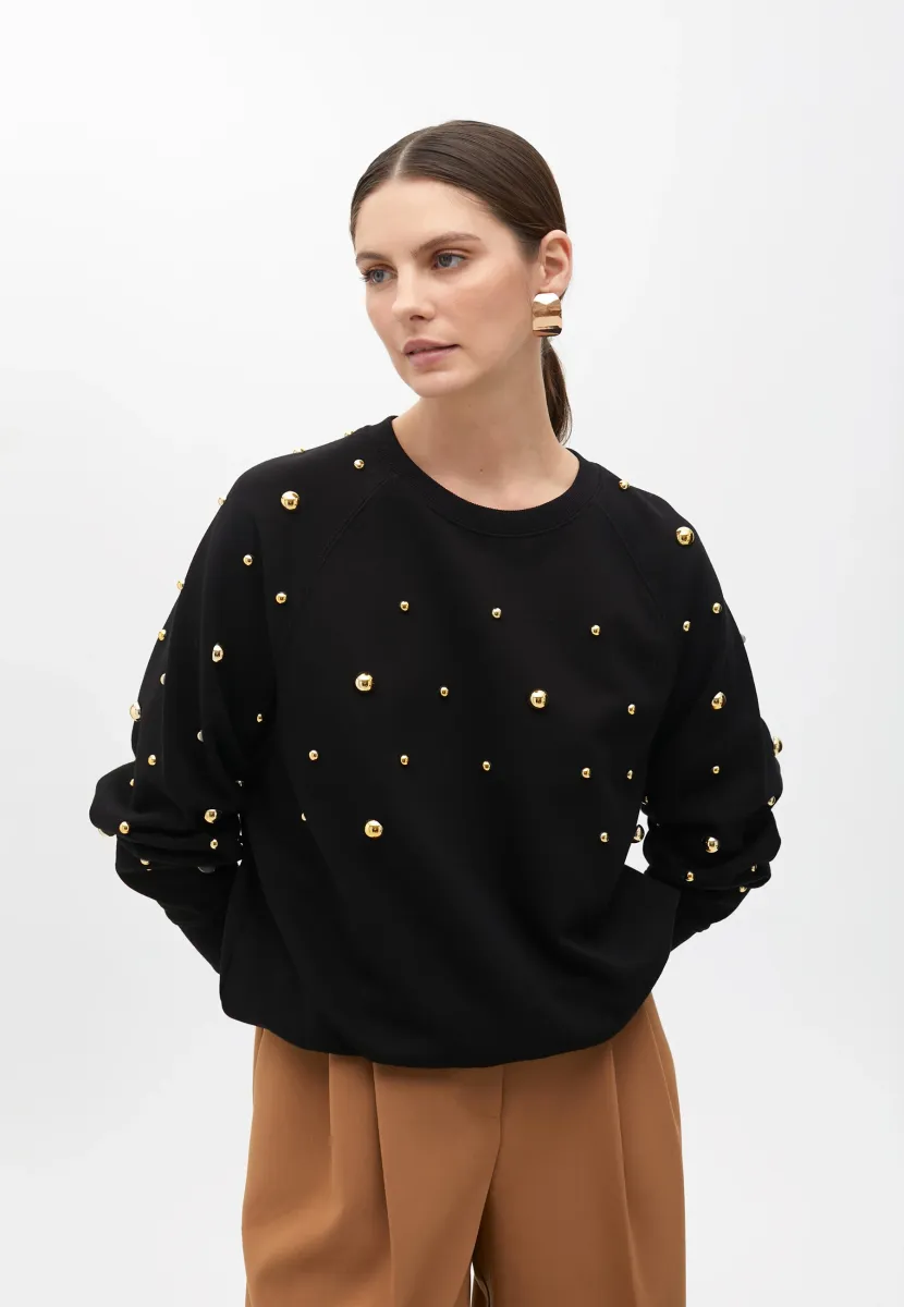 Sweatshirt - black