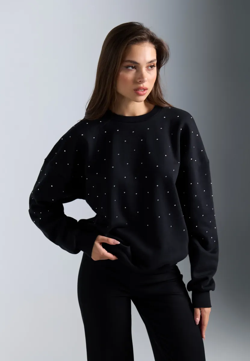 Sweatshirt - black