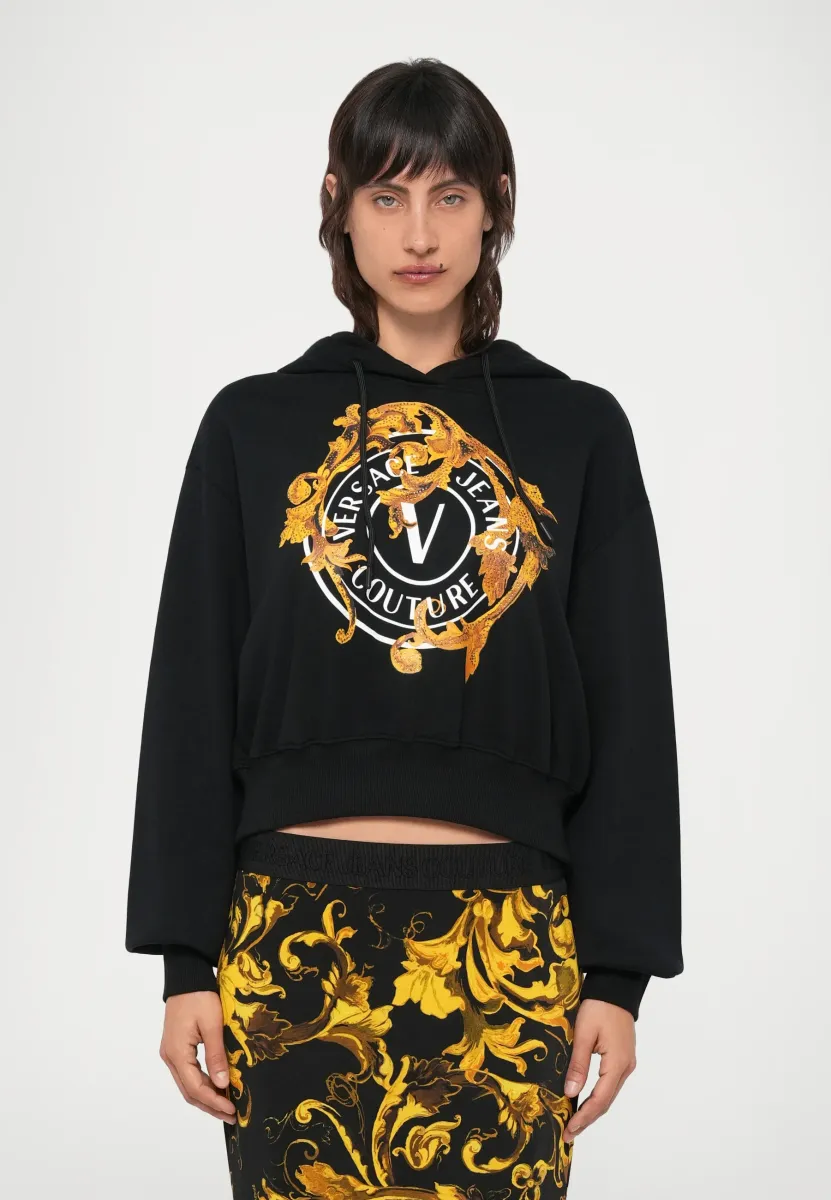 Sweatshirt - black/gold-coloured