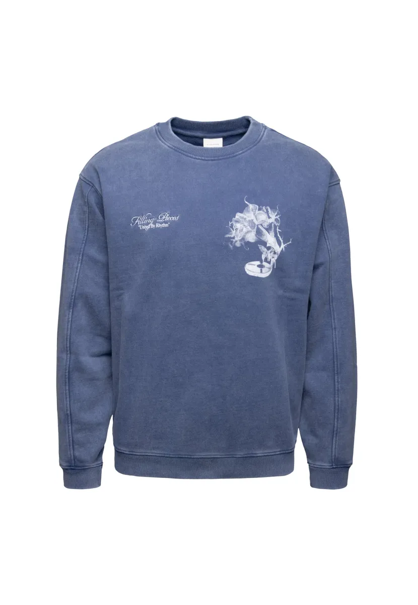 Sweatshirt - blue
