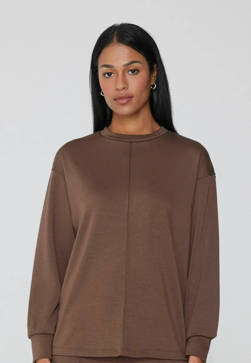 Sweatshirt - brown