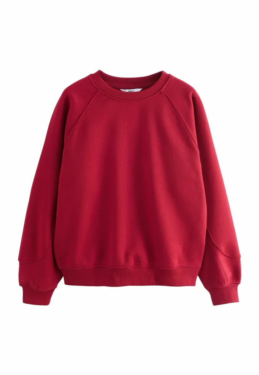 Sweatshirt - cherry red