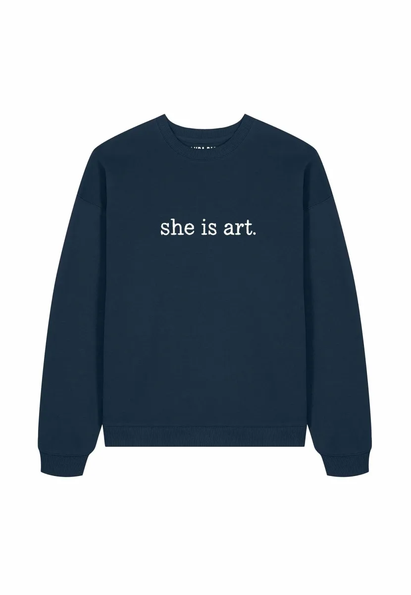Sweatshirt - dark blue