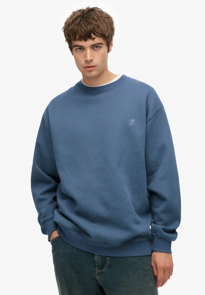 Sweatshirt - flint stone blue grey
