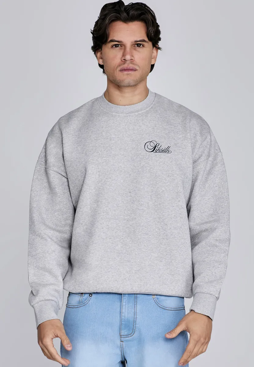Sweatshirt - grey marl