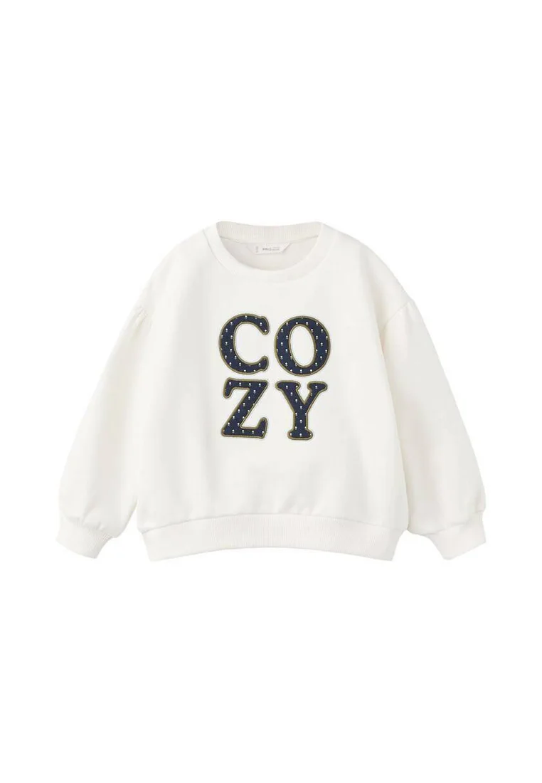 Sweatshirt - off white