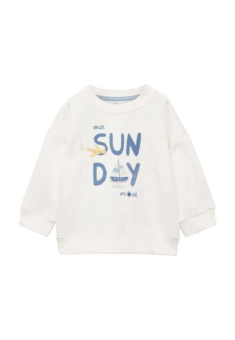 Sweatshirt - off-white