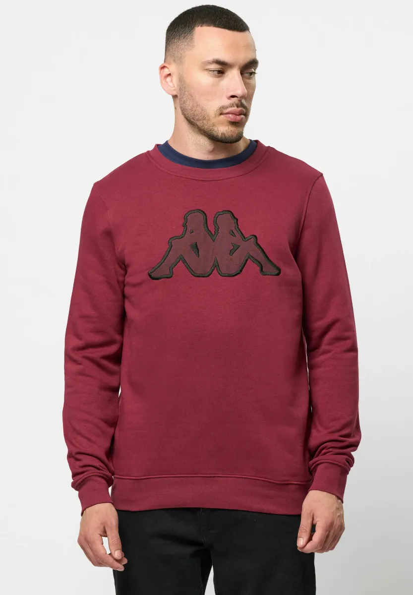 Sweatshirt - red dahlia