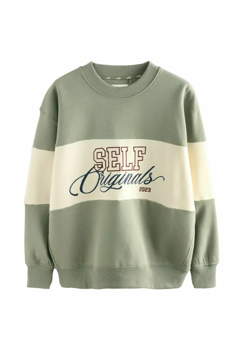 Sweatshirt - sage green