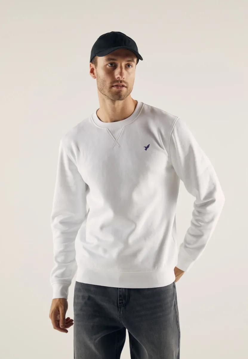 Sweatshirt - white
