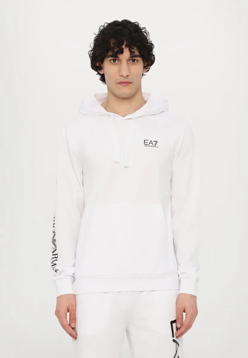 Sweatshirt - white/black
